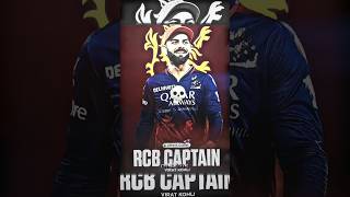 New Captain Of RCB 💀 shorts cricket ipl viratkohli indvsnz [upl. by Luca206]