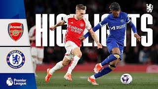 Arsenal 50 Chelsea  HIGHLIGHTS  PL 2324 [upl. by Gehlbach]