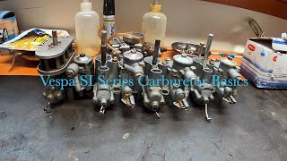 Vespa Dellorto SI carburetor identification and basic operation [upl. by Rez]