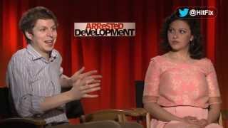 Arrested Development  Michael Cera amp Alia Shawkat Interview [upl. by Crespo]