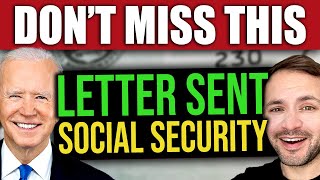 Social Security Letter Sent… DON’T MISS IT SSI SSDI SS VA SSA 2024 COLA [upl. by Odlavso]