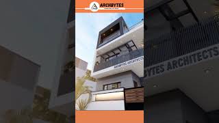 25x50 House Design 3D  1250 sqft  Archbytes housedesign elevation archbytes [upl. by Kumler34]