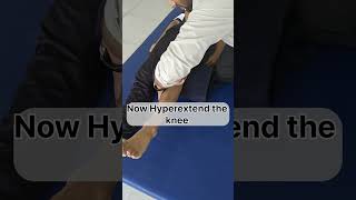 Knee pain relief exercise Quadriceps muscle release physiotherapy [upl. by Airoled315]