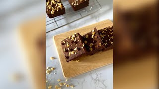 How to make perfect fudgy keto brownies  Low carb dessert recipe [upl. by Rann265]