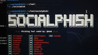 Phishing Tools Installation In Kali Linux [upl. by Punke]