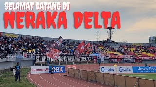 DELTAMANIA amp PERSELA FANS SALING LEMPAR PSYWAR ‼️ [upl. by Ellirpa499]