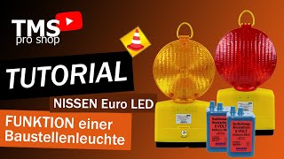 💡 So funktioniert die klassische Baustellenleuchte NISSEN Euro LED  Absperrshopde [upl. by Musa]