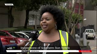 Inspection of Southern Sun hotels under way [upl. by Clementina85]