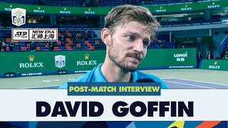 quotI Wanted To Show My Daughter That I Can Be A Good Tennis Player  David Goffin After Beating Zverev [upl. by Benil]