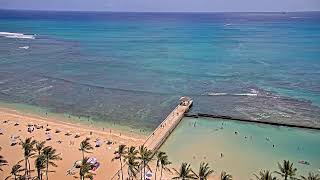 LIVE VIDEO Park Shore Waikiki Hotel webcam [upl. by Ecnahc]