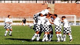 Santos 8x2 União São João de Araras 06041996  Estreia do calção quadriculado [upl. by Riplex786]