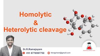 Heterolytic amp Homolytic cleavage  Organic Chemistry Tutor  Online Chemistry Tutor  Org Chem I [upl. by Enilrad221]