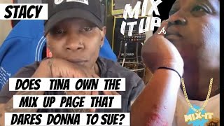 STACY TINA OWNS MIX UP PAGE THAT DARES 99 TO SVE Allegedly [upl. by Leesen645]