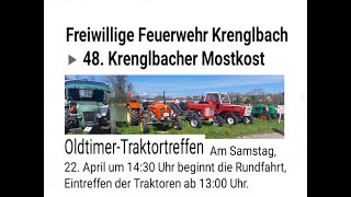 TraktorOldtimertreffen in Krenglbach bei der Mostkost 2242023 [upl. by Anhoj]