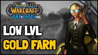 Low Level Gold Farms in WOTLK Classic Pre Patch [upl. by Amaral]