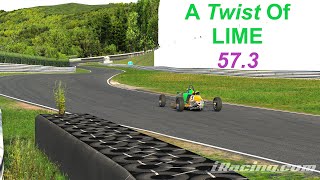 iRacing Lime Rock West Bend Chicane SET UP and Track Guide Ray FF1600 [upl. by Giselle]