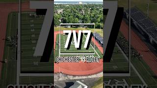 Chichester 7v7 vs Ridley High school action football touchdown nfl 7v7 highlight highschool [upl. by Towrey]