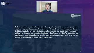 Ejemplo de Competencia en defensa de la Constitución y del Ejercicio de la Abogacía [upl. by Ader]