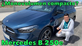 MercedesBenz CLASE B 250e ¿Un MONOVOLUMEN COMPACTO Revisión análisis y opinión en español MOTORK [upl. by Melisenda]