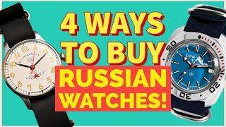 4 Ways more or less to Buy Russian Watches [upl. by Eceerehs460]