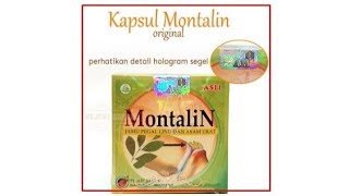 Kapsul Montalin Jamu Pegal Linu dan Asam Urat [upl. by Radborne]