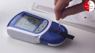 Mission 3in1 Cholesterol  Performing test ENG  Swiss Point of Care [upl. by Narayan]