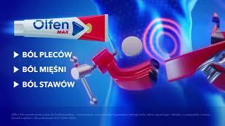 Olfen MAX – silny żel na ostry ból pleców mięśni i stawów [upl. by Nnaira]