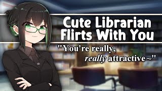 ASMR Cute Librarian Flirts With You F4A Strangers To More Nerdy Poetic Adorkable [upl. by Joye]