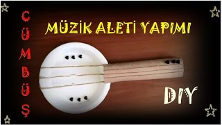 Müzik Aleti  Cümbüş EtkinliğiCumbus Musical İnstrument Preschool ActivityDıy [upl. by Oech]