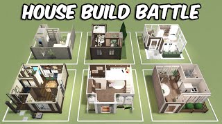 100K HOUSE BUILD BATTLE in BLOXBURG [upl. by Otreblon801]