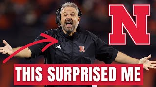 Insider Drops MASSIVE Nebraska Prediction  BIG10  Matt Rhule  Cornhuskers  CFA [upl. by Ahseel]