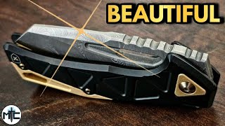 A Damasteel BEAST Of A Knife FoxMidgards Messer Bifur  Full Review [upl. by Hetti]