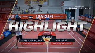 Alrie Guna Dharma Guna Dharma Bandung VS M Fajar Wikajaya Pelita Bakrie Jakarta [upl. by Aubreir824]