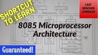 Easiest Trick to learn 8085 architecture  8085 microprocessor  8085 architecture  Shortcut [upl. by Alyahsal]