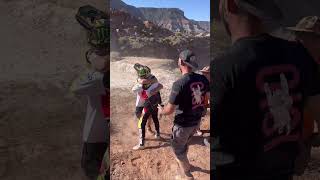 Kelly McGarrys Historic Canyon Gap Backflip Red Bull Rampage 2015 [upl. by Sachsse]