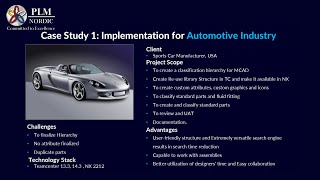 07Teamcenter Classification Case Studies  PLM Nordic [upl. by Nobell]