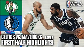 NBA Finals HALFTIME HIGHLIGHTS Boston Celtics vs Dallas Mavericks Game 3  NBA on ESPN [upl. by Mungam470]