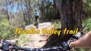 Thredbo Lower Valley MTB Track  Crackenback Resort [upl. by Annavoeg357]