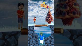 Shiva aur veer ko Hanuman ji help from bhoot wala shorts cartoon animation jaishreeram hanuman [upl. by Oberstone153]