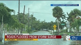 Nokomis flooded streets in high tide [upl. by Chloette]