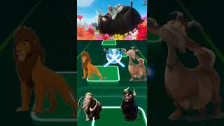 Lion King Simba Vs Ferdinand Vs Funny goat Vs Funny mammoth 🦣 coffindance funnyanimal ytshorts [upl. by Apollo56]