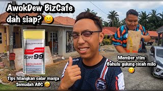 AWOKDEW BIZCAFE DAH SIAP  TIPS HILANGKAN CALAR MANJA “SOFT99 WAX”  PERODUA MYVI G3 13X [upl. by Yoc]