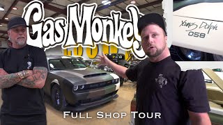 Gas Monkeys New Builds for SEMA  Richard Rawlings car collection tour [upl. by Bena]