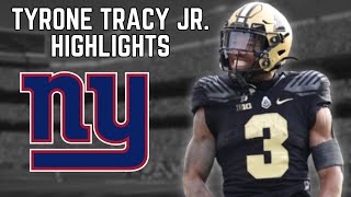 Tyrone Tracy Jr Highlights  Welcome to the Giants 🔥 [upl. by Bernardine]