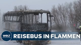 RETTUNGSEINSATZ AUF A20 Großbrand vereitelt Ausflug zum Weihnachtsmarkt in Lübeck [upl. by Serg164]