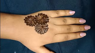 Easy stylish back hand mehndi design  simple arabic mehndi design  Mehndi design  mehndi Mehandi [upl. by Anura]