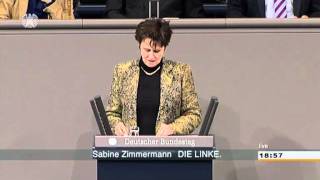 Sabine Zimmermann DIE LINKE Türkischen Migranten danken statt sie zu diskriminieren [upl. by Carolynne]