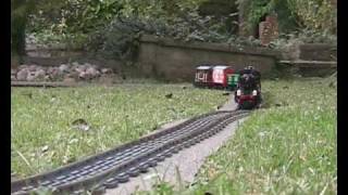 Lego Trains in the Garden 1 [upl. by Shenan]