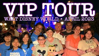 Walt Disney World VIP Tour APRIL 2023  ADAM AND TIFFY’S DISNEY DAYS [upl. by Nahem270]