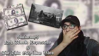 UICIDEBOY NEW WORLD DEPRESSION REACTION amp THE THIN GREY LINE MUSIC VIDEO [upl. by Jen]